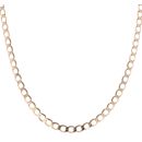 9ct Yellow Gold Curb Chain 20"