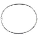 Silver Greek Key Bangle By Icesia