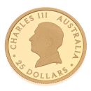 2024 1/4oz Australia Kookaburra Coin Boxed with Proof