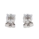 9ct White Gold 0.26ct Diamond Stud Earrings by Anya Belle