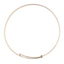 9ct Yellow Gold Patterned Expanding Bangle