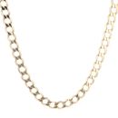 9ct Yellow Gold Curb Chain 26"