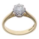 18ct Yellow Gold 1.00ct Brilliant Cut Diamond Solitaire Ring