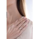 18ct Yellow Gold 2.00ct Emerald Cut Diamond Solitaire Ring G VS And Lab Grown