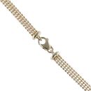 9ct Yellow Gold Fancy Popcorn Chain 16"