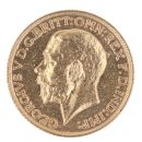 1912 George V Large Head UK Full Sovereign Coin