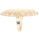 14ct Yellow And White Gold Greek Key Ring