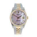 Rolex Custom Datejust Pre Owned Watch Ref 16233