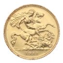 1911 George V Large Head Australia Half Sovereign Coin