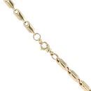 14ct Yellow Gold Barrel Link Chain 24"
