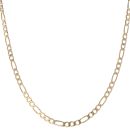 9ct Yellow Gold Figaro Chain 22"