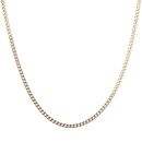 9ct Yellow Gold Small Links Curb Chain 18"