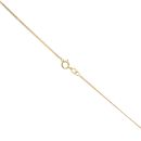 14ct Yellow Gold Cubic Zirconia And Red Stone Heart Pendant And 16" Chain