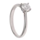 Platinum 0.50ct Brilliant Cut Diamond Solitaire Ring