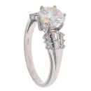 9ct White Gold 2.50ct Diamond Solitaire Ring