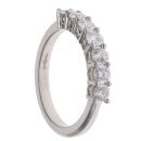 Platinum 1.00ct Brilliant Cut Diamond Eternity Ring