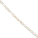 9ct Yellow Gold Figaro Chain 24"