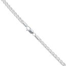 Silver Spiga Chain 16"" By Icesia