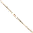 9ct Yellow Gold Curb Chain 22"
