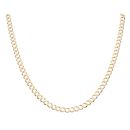 9ct Yellow Gold Curb Chain 20"