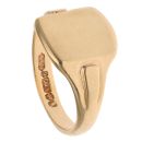 9ct Yellow Gold Plain Signet Ring