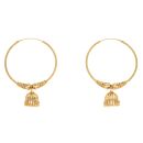 22ct Yellow Gold Chandelier Hoop Earrings