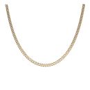 9ct Yellow Gold Curb Chain 18"