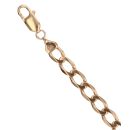 9ct Yellow Gold Curb Bracelet 7.5"