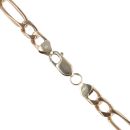 9ct Yellow Gold Figaro Chain 24"