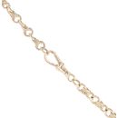 9ct Yellow Gold Tulip and Knot Chain 22"