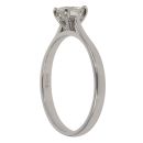 Platinum 0.75ct Brilliant Cut Diamond Solitaire Ring