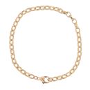 9ct Yellow Gold Belcher Bracelet 7"