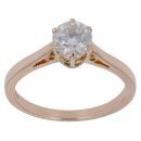 14ct Yellow Gold 1.00ct Brilliant Cut Diamond Solitaire Ring