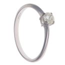9ct Yellow Gold 0.25ct Brilliant Cut Diamond Solitarie Ring