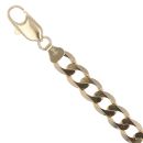 9ct Yellow Gold Curb Bracelet 8"
