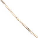 9ct Yellow Gold Curb Chain 18"