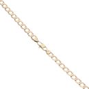 9ct Yellow Gold Curb Chain 18"