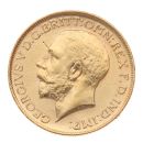 1912 George V Large Head UK Full Sovereign Coin