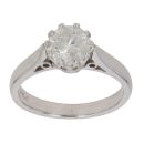Platinum 1.00ct Brilliant Cut Diamond Solitaire Ring