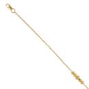22ct Yellow Gold Eternity Bead Bracelet 7"