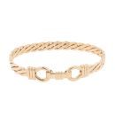9ct Yellow Gold Patterned Celtic Bangle