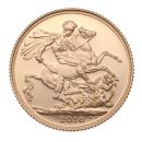 2016 Elizabeth II Fifth Portrait UK Full Sovereign Coin Proof Boxed