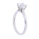 Platinum 1.00ct Brilliant Cut Diamond Solitaire Ring