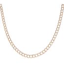 9ct Yellow Gold Double Curb Chain 16"