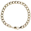 9ct Yellow Gold Curb Bracelet 8.5"
