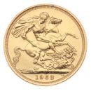 1963 Elizabeth II First Portrait UK Full Sovereign Coin