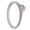 Platinum 0.33ct Brilliant Cut Diamond Solitaire Ring