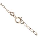9ct Yellow Gold Mother Of Pearl Heart Locket And Chain 18"