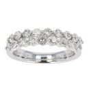 9ct White Gold 1.00ct Diamond Eternity Ring by Anya Belle
