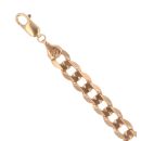 9ct Yellow Gold Curb Bracelet 8"